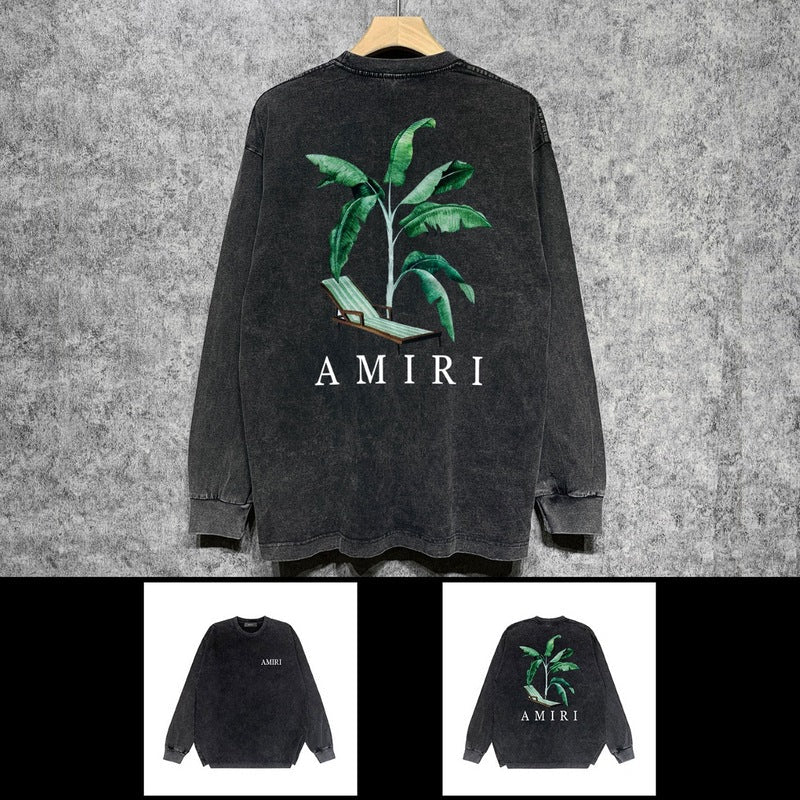 Amiri hoodie front view designer style
