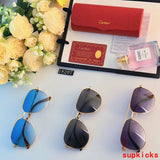 Side view of Cartier unisex sunglasses