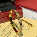 Front view of Cartier unisex jewelry piece
