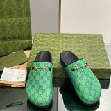 Gucci Casual sneakers in all-black low-top design front view