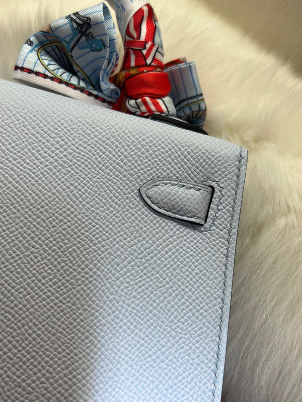 Interior view of elegant premium bag