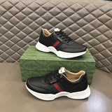Gucci all-black luxury sneakers view 11 low-top design
