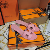 Hermès White Platform Sandals - Lifestyle Styling Shot
