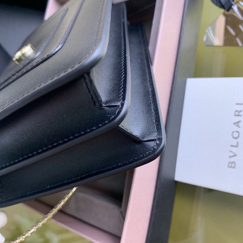 Sophisticated Premium PU Leather Handbag - Understated Luxury Look | Women's Everyday Carry Handbag #1728 - back view (image 4) of designer-inspired handbag