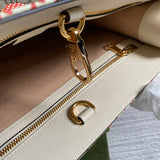 Close-up detail of chic classic women's handbag – women's everyday handbag