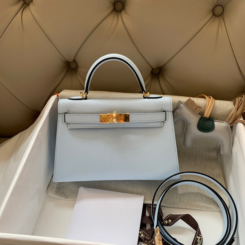 Close-up detail of elegant bag design