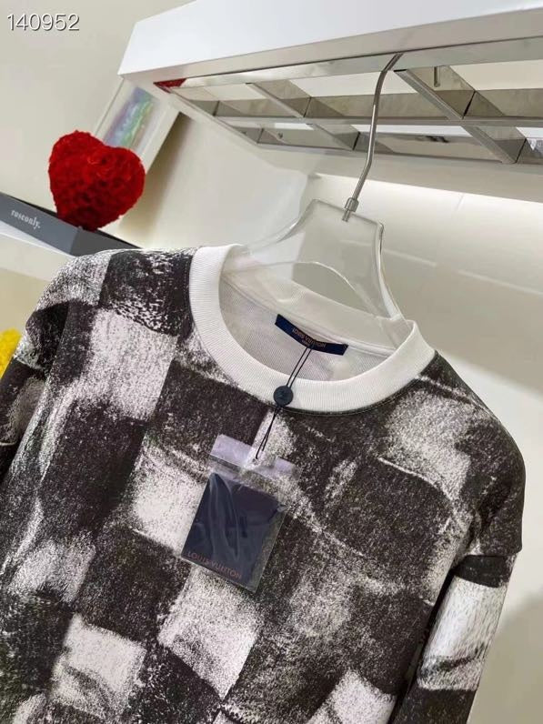 Side profile of Louis Vuitton luxury clothing with streetwear-inspired cut