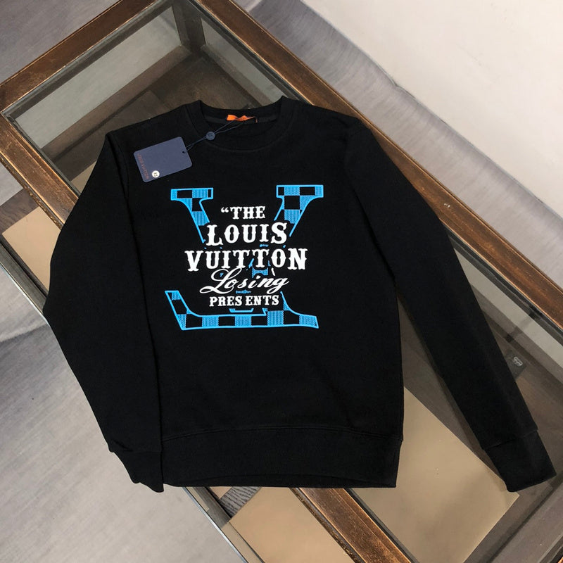 Front view of Louis Vuitton luxury clothing with tailored silhouette