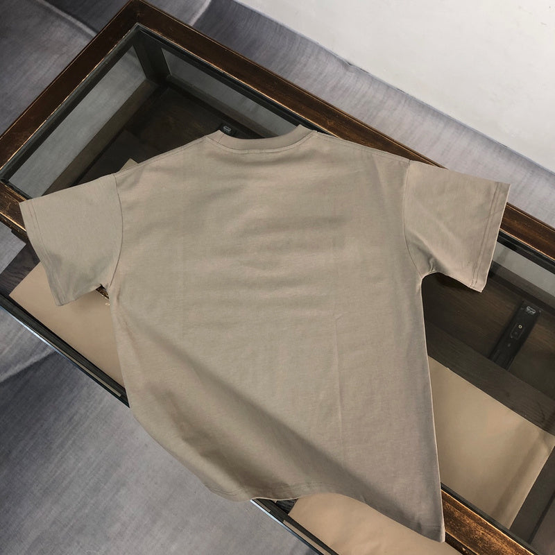 Close-up detail shot of Givenchy luxury clothing with relaxed-fit cut
