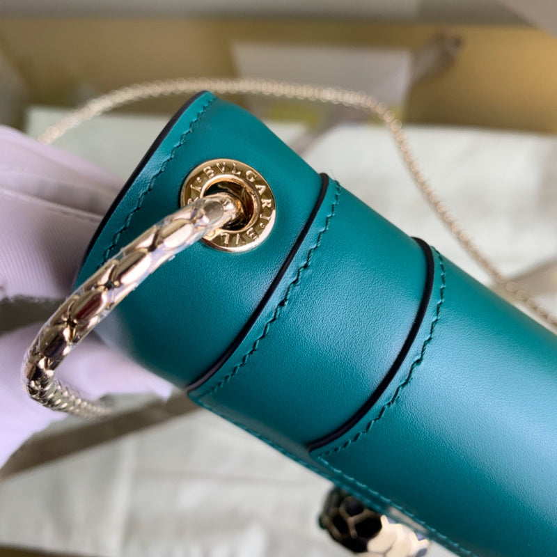 Classic Vegan Leather Handbag - Statement Silhouette | Women's Statement Accessory #1684 - interior view (image 6) of designer-inspired handbag