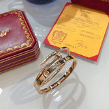 Front view of Cartier unisex jewelry piece