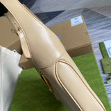 Back view of statement structured women's handbag – women's premium purse