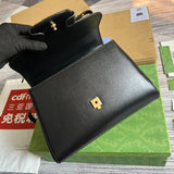 Interior view of polished refined women's handbag – women's designer-style accessory