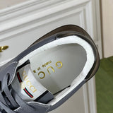 Gucci sneakers detailed view showing premium designer craftsmanship