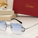 Full view of Cartier unisex sunglasses
