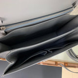 Front view of sleek structured women's handbag – women's premium purse
