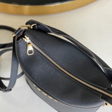Handle and strap detail of classic modern women's handbag – women's premium purse