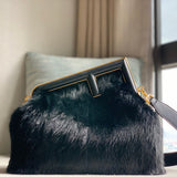 Ziva's Charm handbag – side angle view (32.5cm*15cm*23.5cm)
