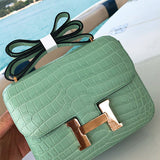 Close-up detail of timeless bag design