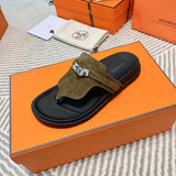 Hermes sandals Style 220 - angled studio shot