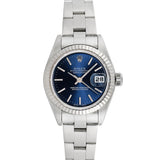 Side view of Rolex women's watch