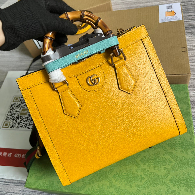 Back view of statement signature women's handbag – women's luxury accessory