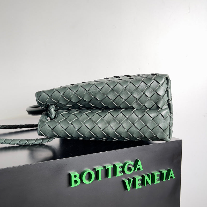 Sleek Faux Leather Handbag - Modern Structured Build | Women's Everyday Carry Handbag #1595 - side angle view (image 2) of designer-inspired handbag