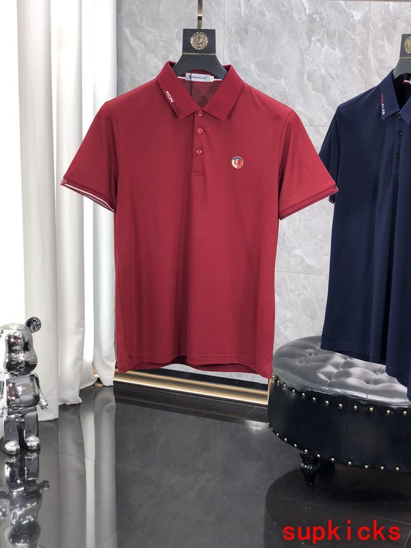 Front view of Moncler luxury clothing with relaxed-fit cut