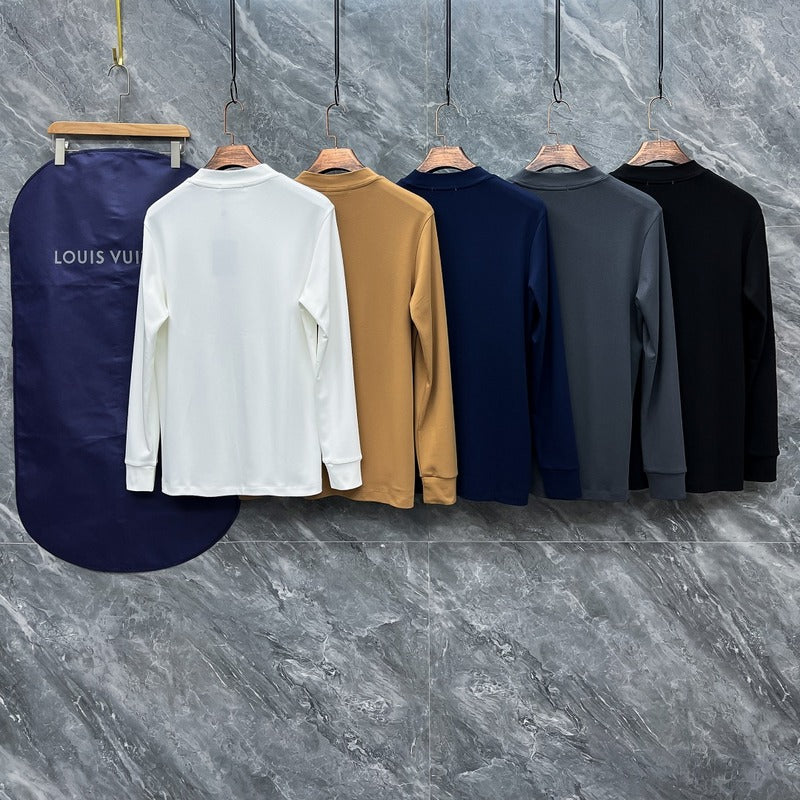 Side profile of Louis Vuitton luxury clothing with everyday silhouette
