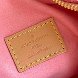 Side profile of classic refined women's handbag – women's luxury accessory