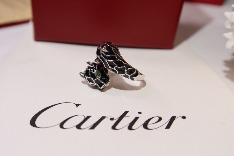 Angled view of Cartier unisex jewelry piece