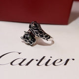 Angled view of Cartier unisex jewelry piece