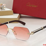 Front view of Cartier unisex sunglasses