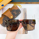 Angled view of Louis Vuitton unisex sunglasses