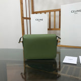 Side profile of modern structured women's handbag – women's designer-style accessory