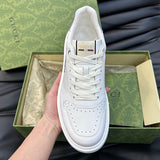 Gucci soft grey luxury sneakers view 10 chunky sole construction