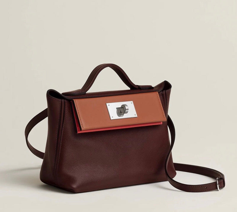 Tailored handbag styled for everyday wear