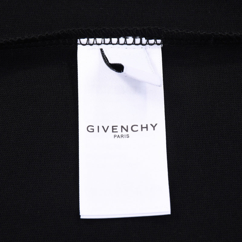 Back view of Givenchy luxury clothing with monogram-inspired silhouette