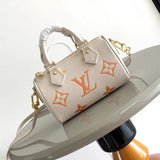  structured structured bag detail view showing craftsmanship