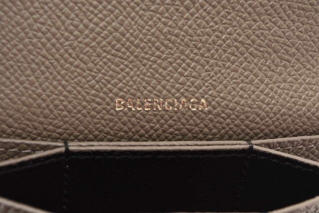 Balenciaga women's handbag Brown luxury designer leather