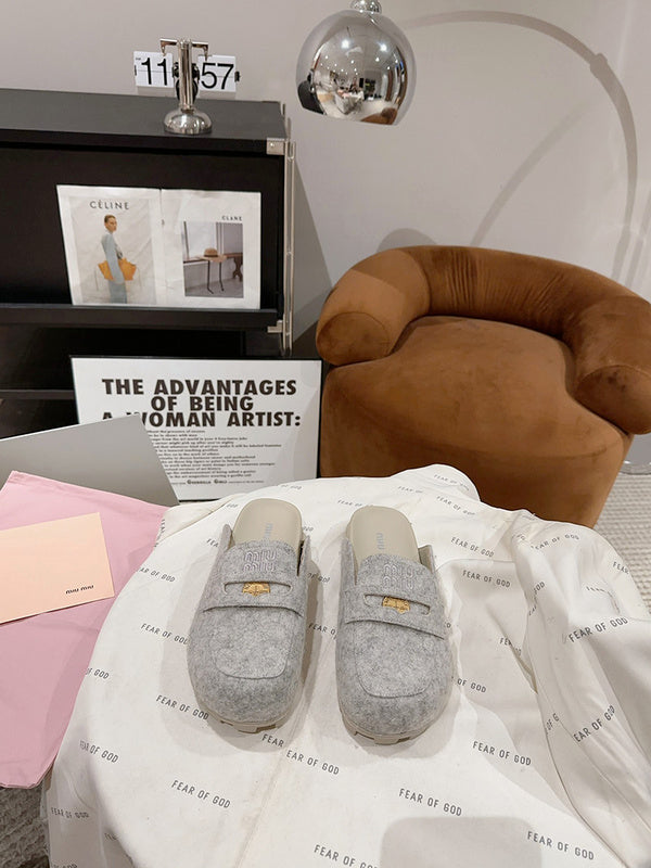 Miu Miu luxury shoes close-up — premium authentic designer style