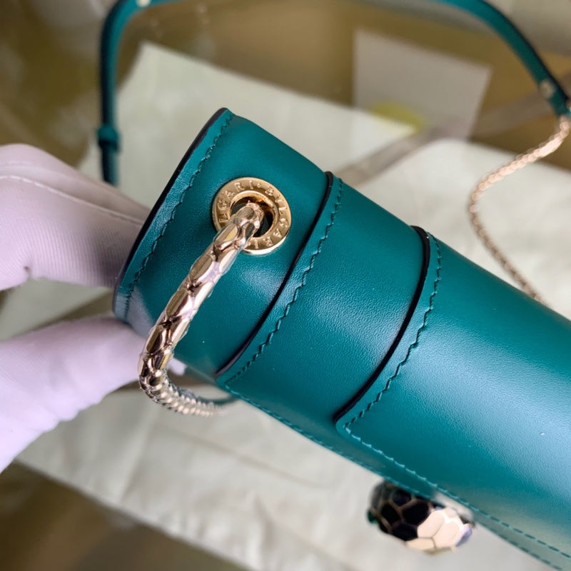 Structured Vegan Leather Handbag - Statement Silhouette | Women's Fashion Handbag #1674 - interior view (image 6) of designer-inspired handbag