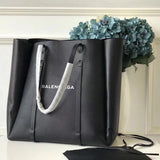 Classic Faux Leather Handbag - Refined Silhouette | Women's Luxury Handbag #958 - side angle view (image 2) of designer-inspired handbag
