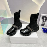 Givenchy Red Ankle Strap Heels - Lifestyle Styling Shot
