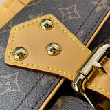  top-handle bag close-up of hardware and finish