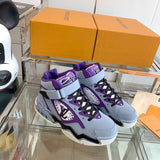 Louis Vuitton shoes Style 319 - close-up of bold signature style