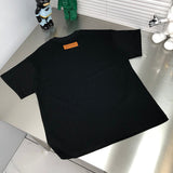 Front view of Louis Vuitton cotton t-shirt with monogram-inspired silhouette