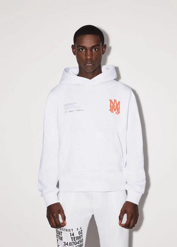 Amiri luxury hoodie detail shot