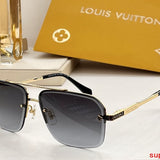 Full view of Louis Vuitton unisex sunglasses