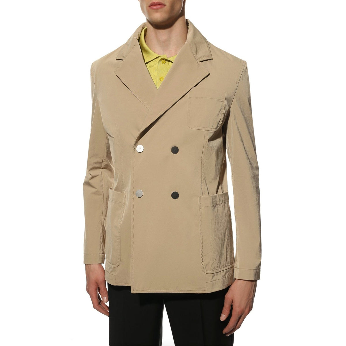 Bottega Veneta premium jackets detail and craftsmanship close-up